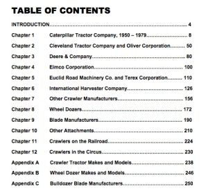 Table of Contents for Volume 2